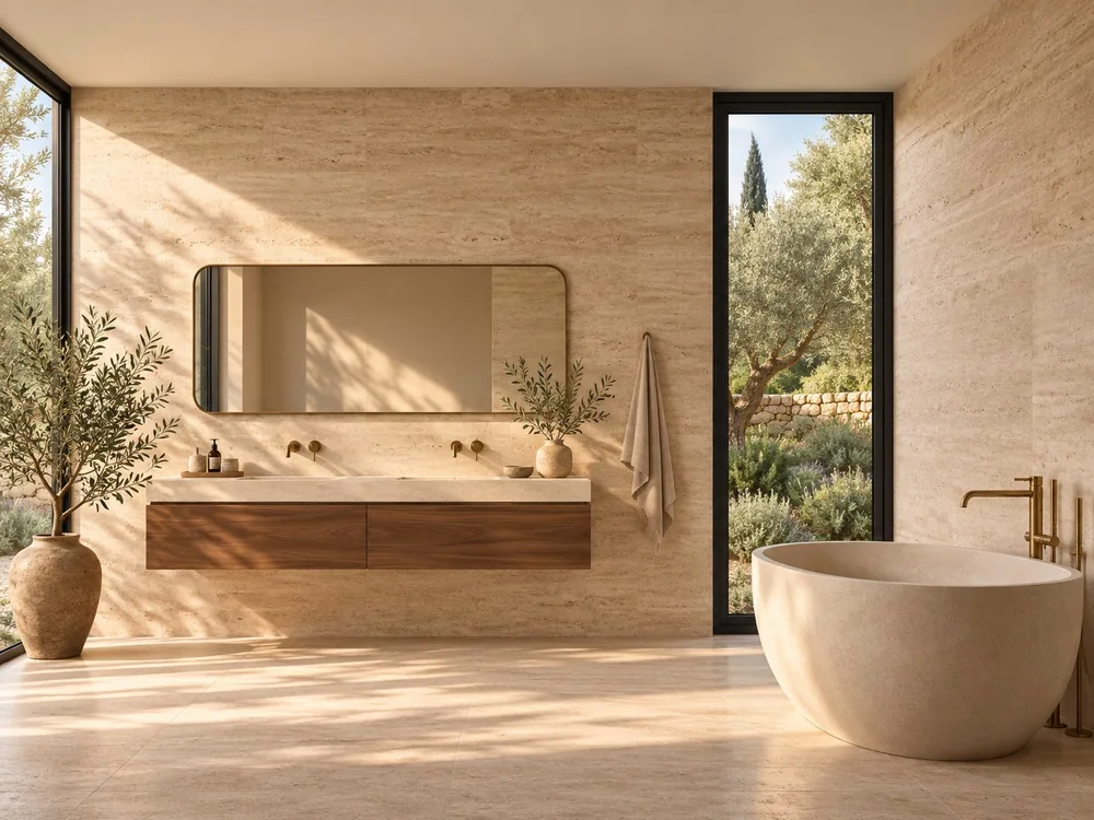 Estancia luminosa con grandes ventanas